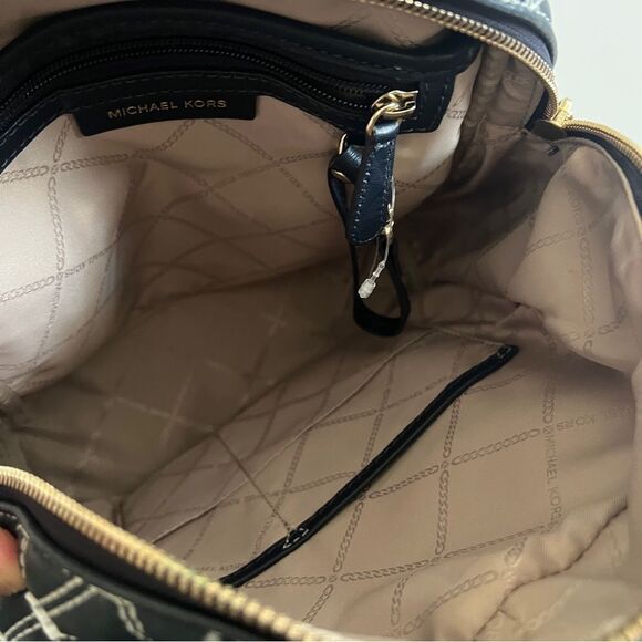 MICHAEL MICHAEL KORS Rhea Medium Quilted Leather Backpack - Picture 8 of 10